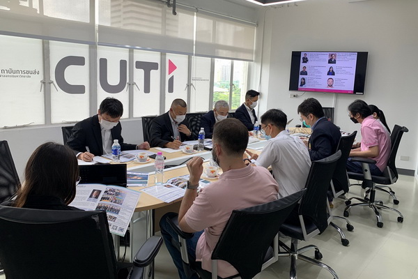 สถาบันการขนส่งประชุมหารือร่วมกับ JTTRI เกี่ยวกับการผลิตผลงานวิจัย